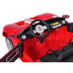 Elektrické autíčko Ford GT - dvojmiestne, červené